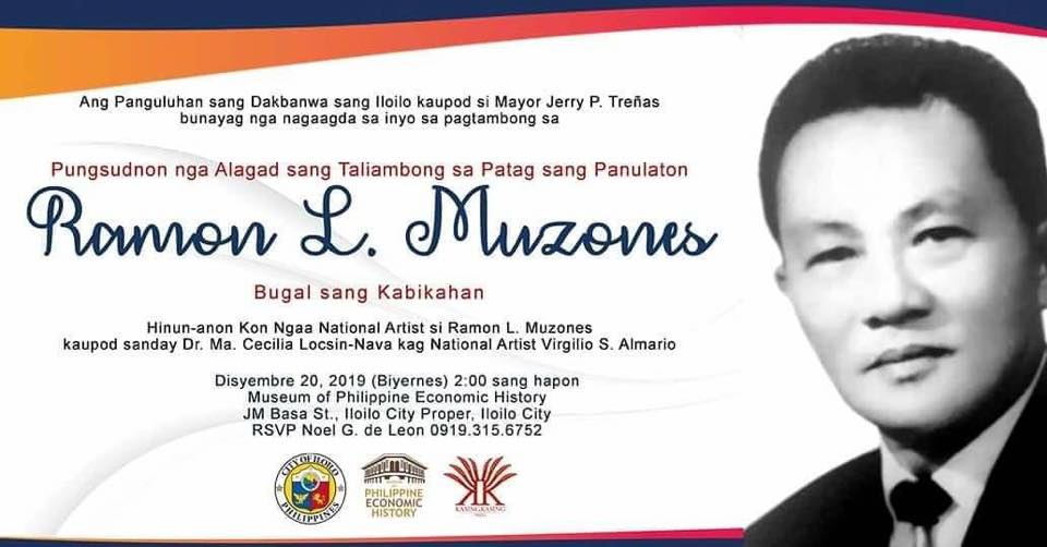 [Happening Today] Late NA for Literature Ramon L. Muzones to be honored ...