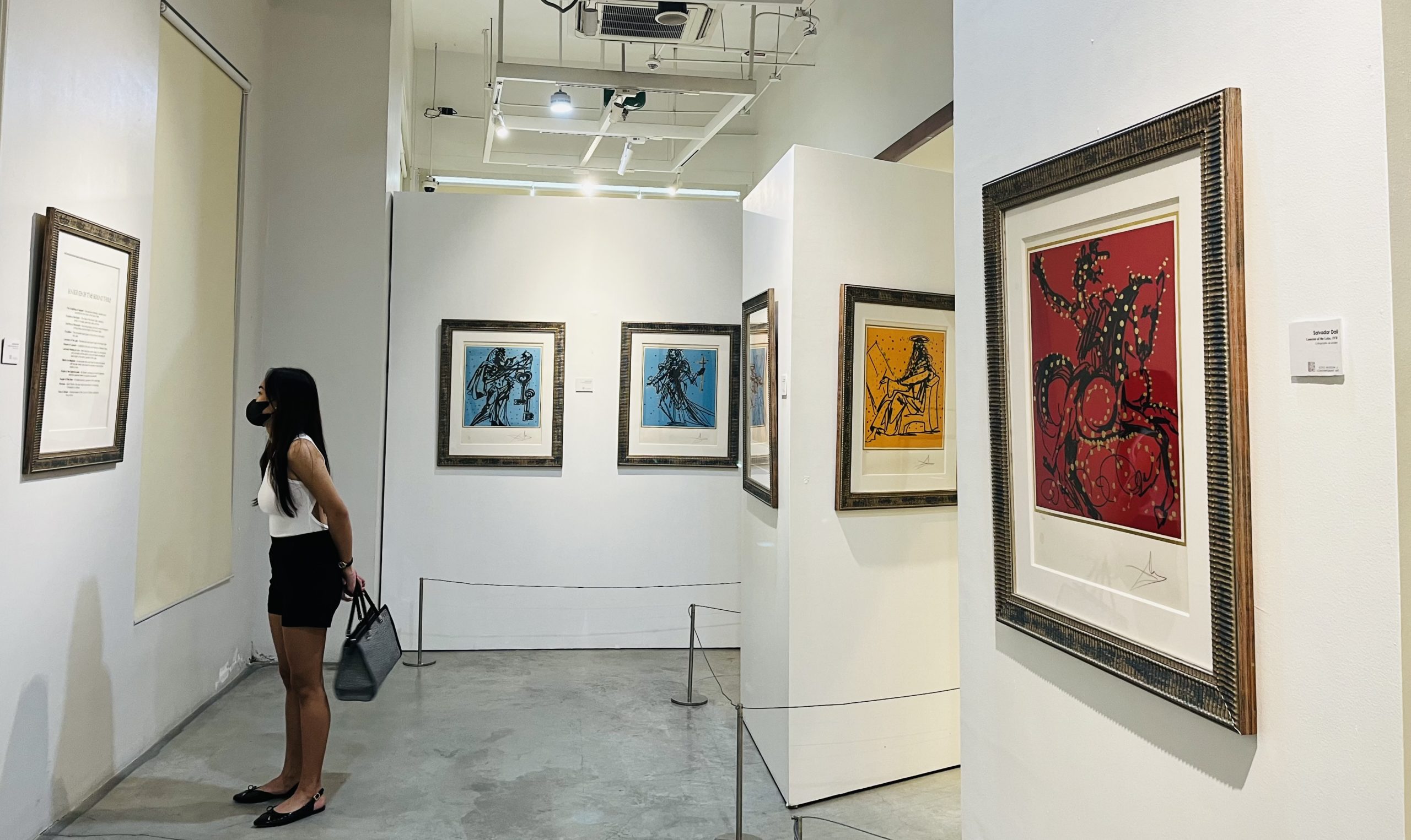 SALVADOR DALI lithographs on display at ILOMOCA - People's Domain